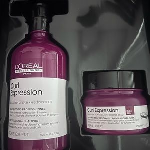 L’Oréal shampoo and conditioner set